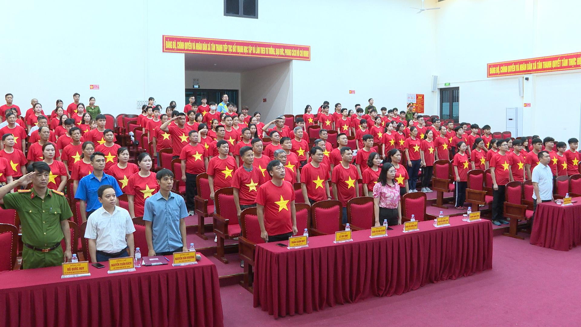 Tân Thanh tổ chức sự kiện “Cùng Việt Nam tiến bước”